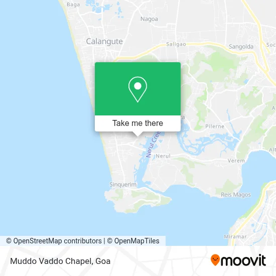 Muddo Vaddo Chapel map