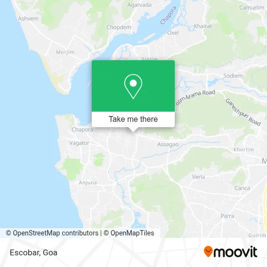 Escobar map