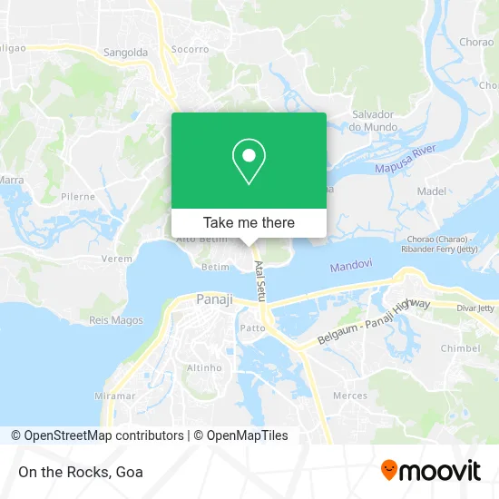 On the Rocks map