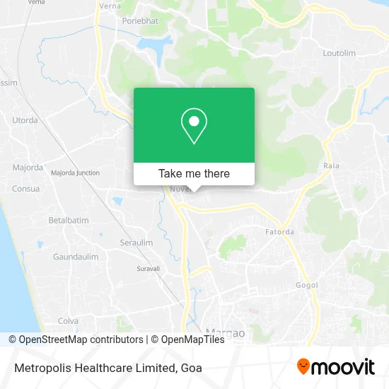 Metropolis Healthcare Limited map