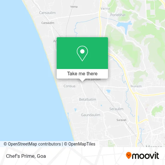Chef's Prime map
