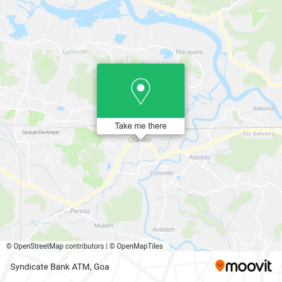 Syndicate Bank Atm map