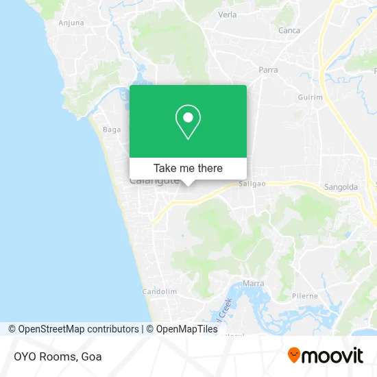 Oyo Rooms map