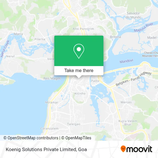 Koenig Solutions Private Limited map