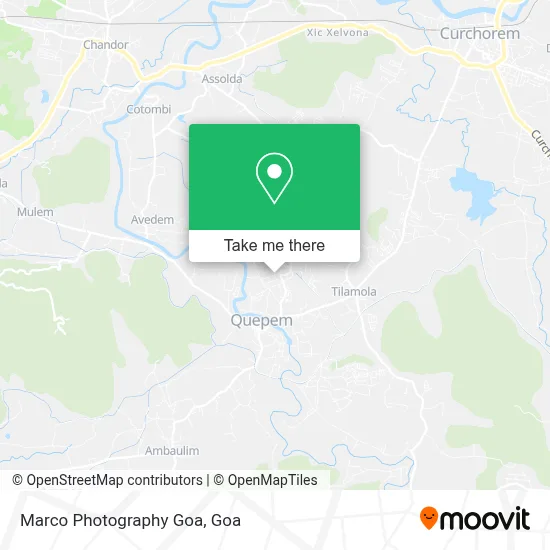 Marco Photography Goa map