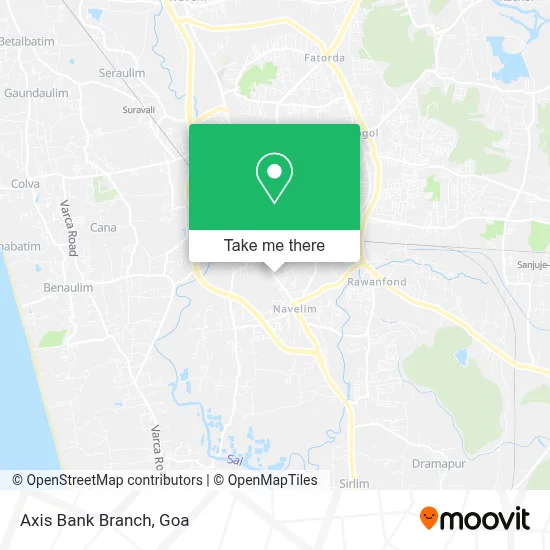 Axis Bank Branch map