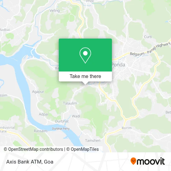 Axis Bank Atm map