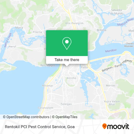 Rentokil Pci Pest Control Service map