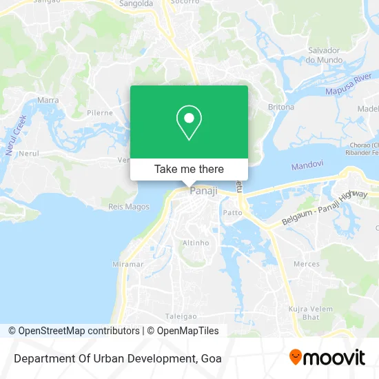 Department Of Urban Development map