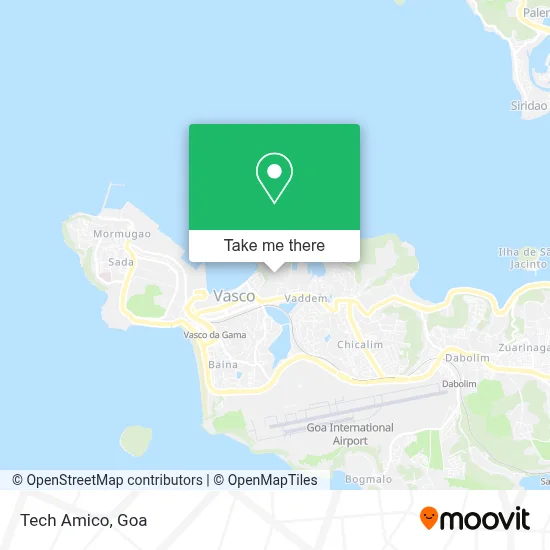 Tech Amico map