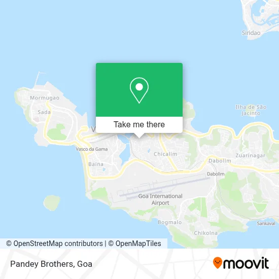 Pandey Brothers map