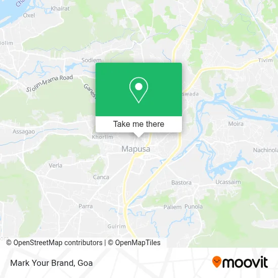 Mark Your Brand map