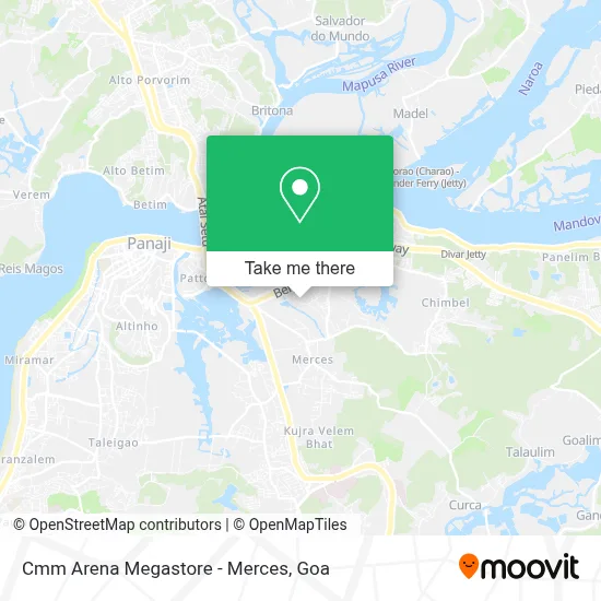 Cmm Arena Megastore - Merces map
