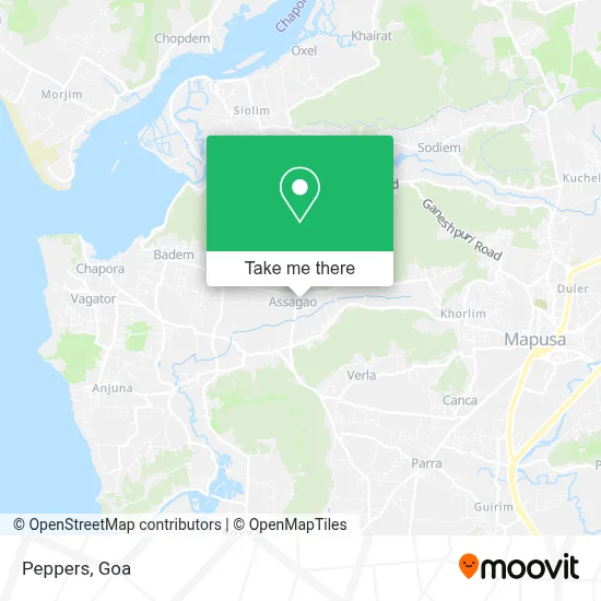 Peppers map