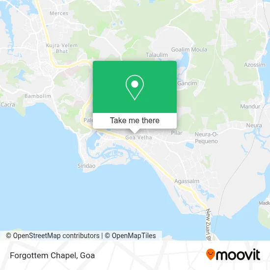 Forgottem Chapel map