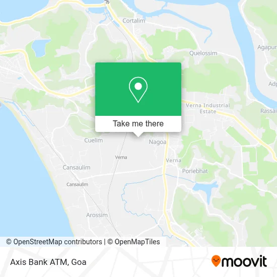 Axis Bank Atm map