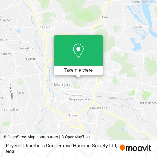 Rayesh Chambers Cooperative Housing Society Ltd map