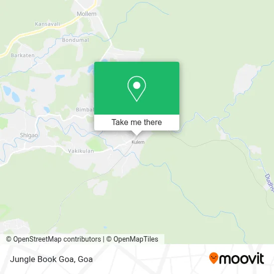 Jungle Book Goa map