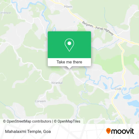 Mahalaxmi Temple map