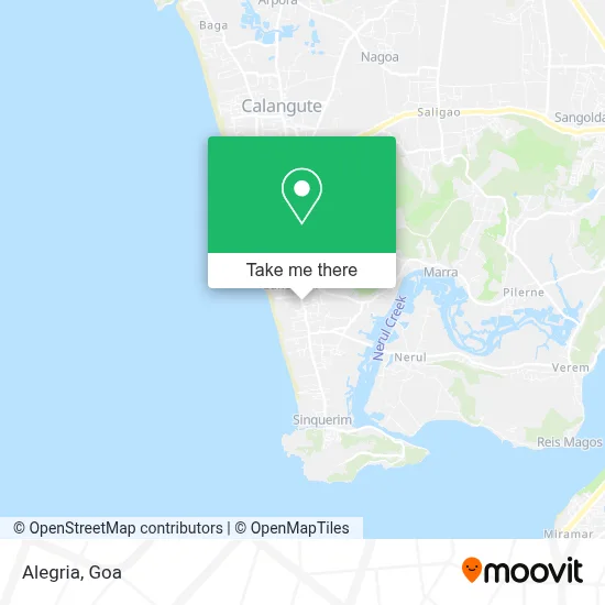 Alegria map