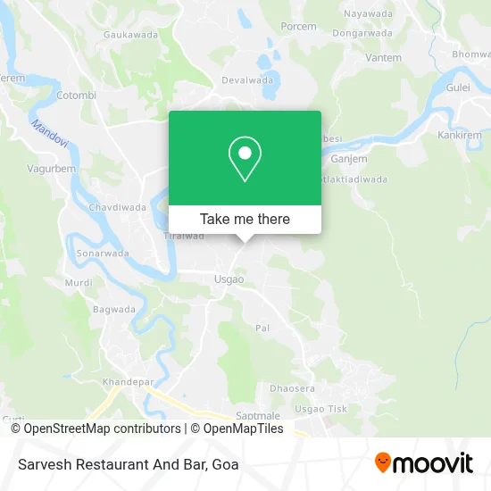 Sarvesh Restaurant And Bar map