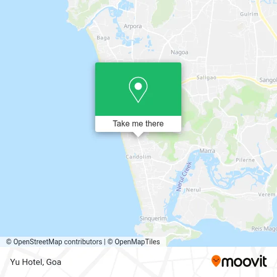 Yu Hotel map