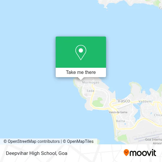 Deepvihar High School map