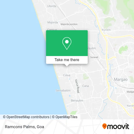 Ramcons Palms map