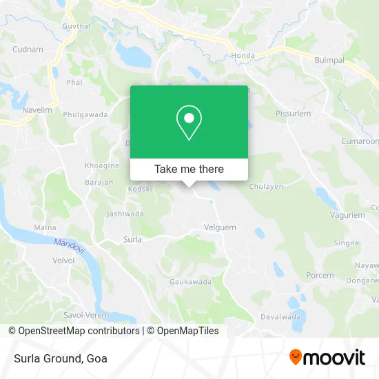 Surla Ground map
