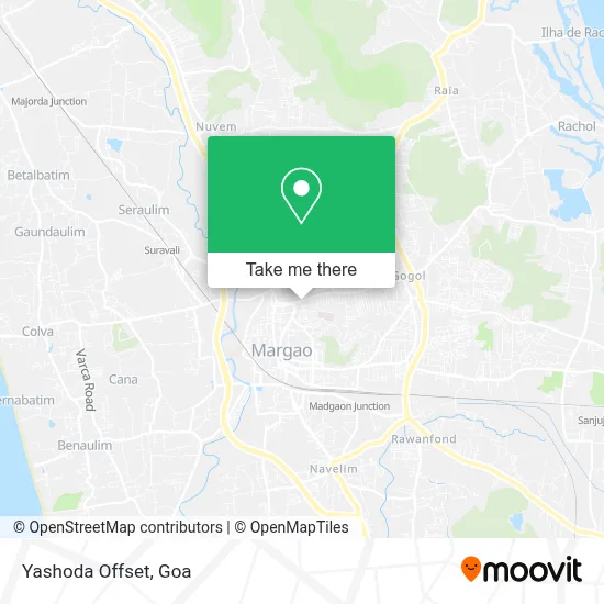 Yashoda Offset map