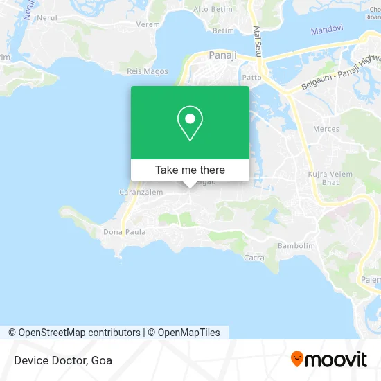 Device Doctor map