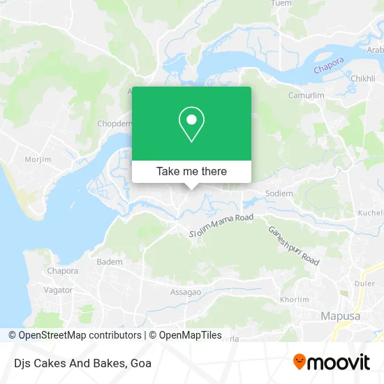 Djs Cakes And Bakes map