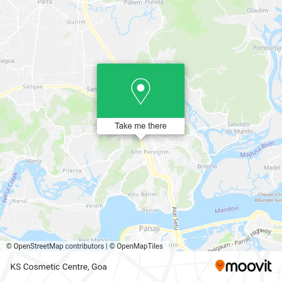 KS Cosmetic Centre map