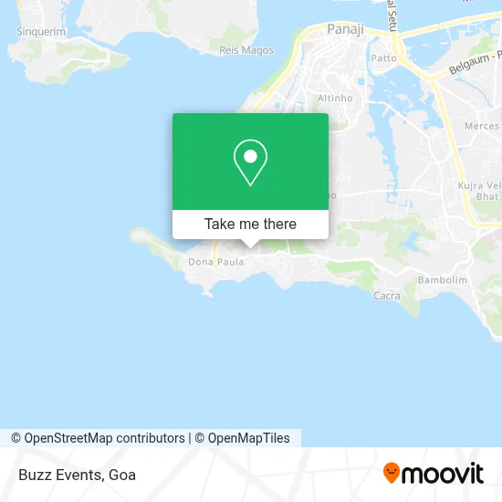Buzz Events map