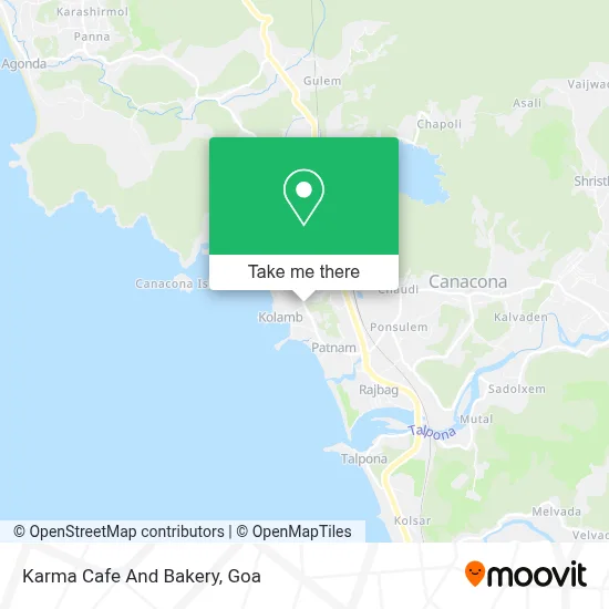 Karma Cafe And Bakery map