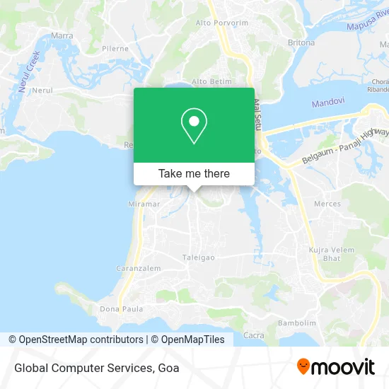 Global Computer Services map