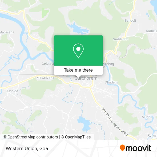 Western Union map