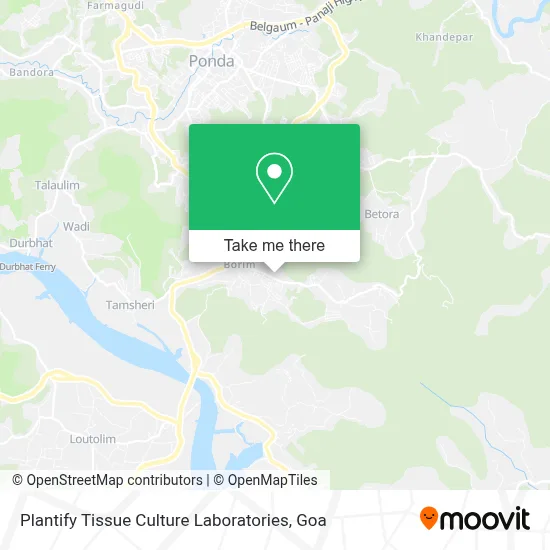 Plantify Tissue Culture Laboratories map