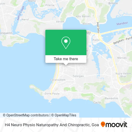 H4 Neuro Physio Naturopathy And Chiropractic map