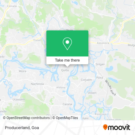 Producerland map