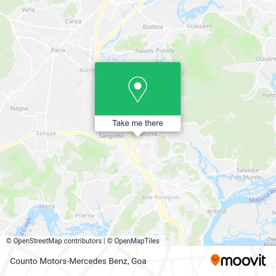 Counto Motors-Mercedes Benz map
