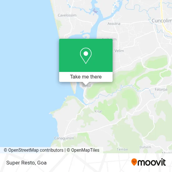 Super Resto map
