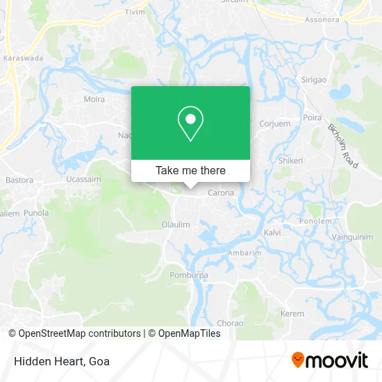 Hidden Heart map