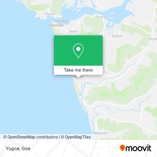 Yogoa map