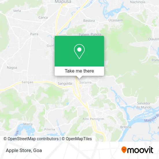 Apple Store map