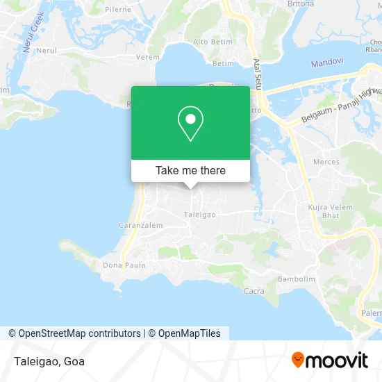 Taleigao map