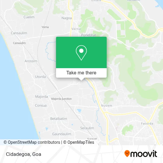 Cidadegoa map