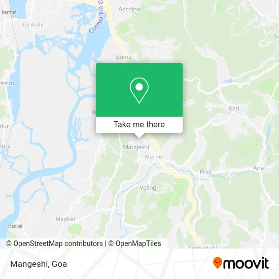Mangeshi map