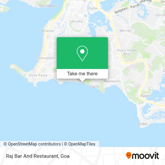 Raj Bar And Restaurant map