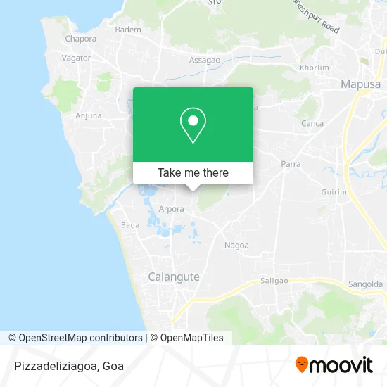 Pizzadeliziagoa map